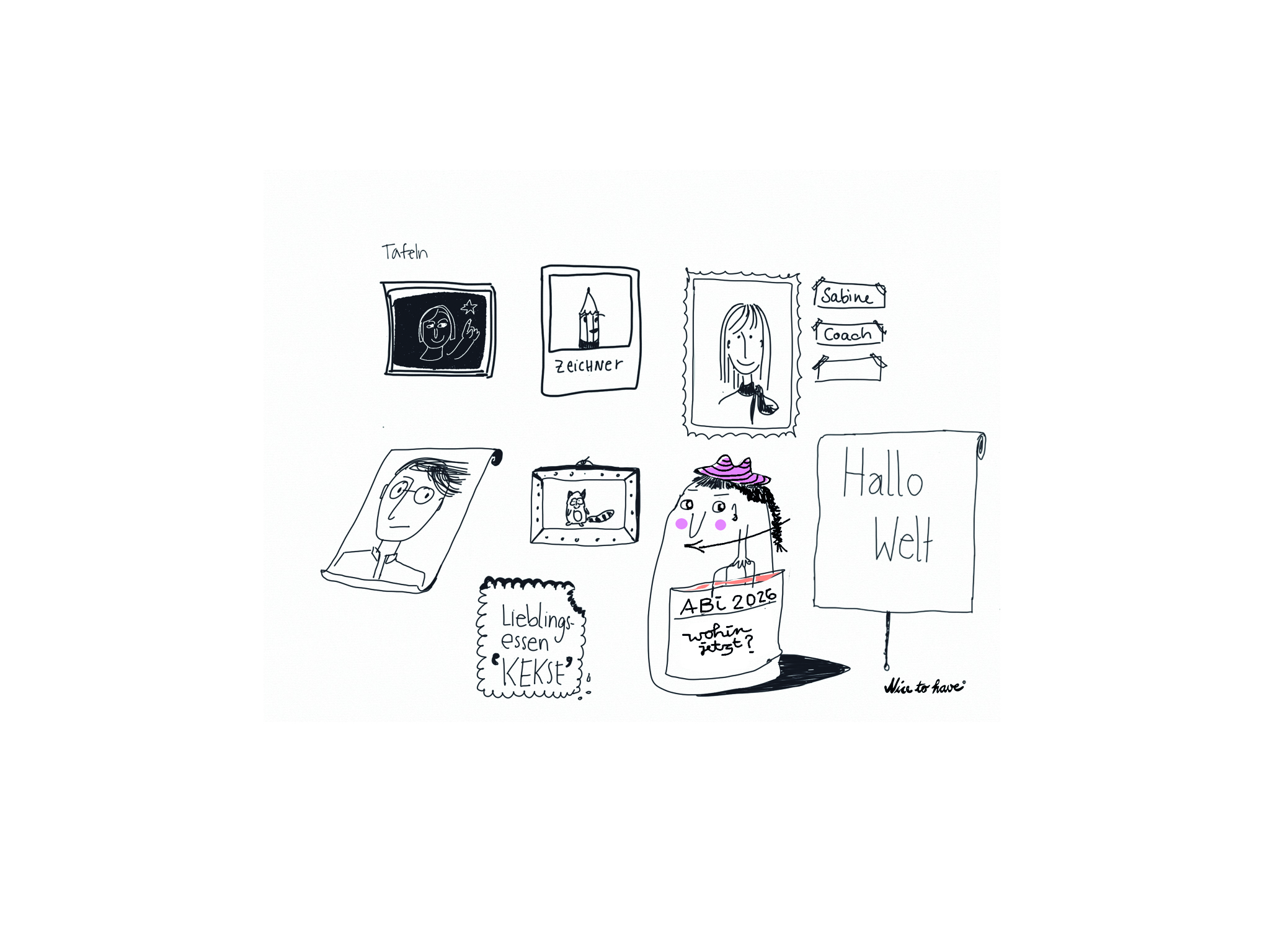 Vorbereitungen und Nerven bewahren.